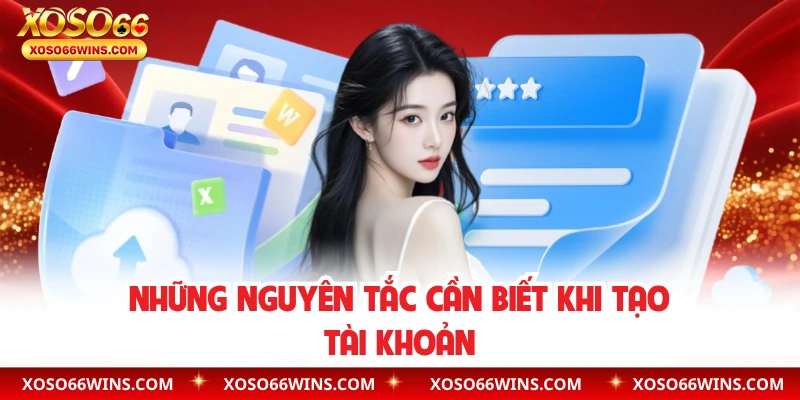 Những nguyên tắc cần biết khi tạo tài khoản